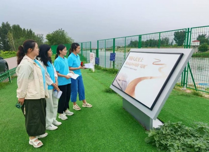 探尋海河流域特大洪水——河海大學(xué)大禹學(xué)子開展東淀蓄滯洪區(qū)地理測繪