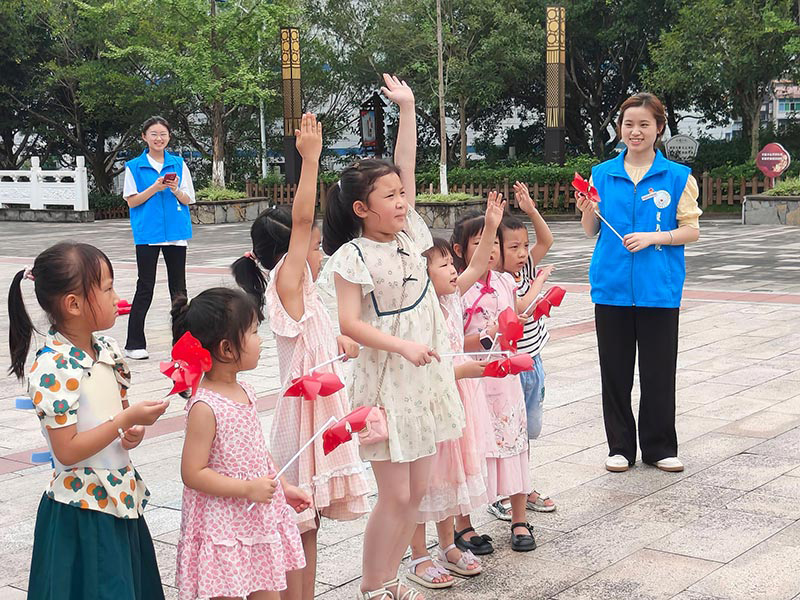 重醫專學子三下鄉 愛撒鄉間路，醫識潤高鎮