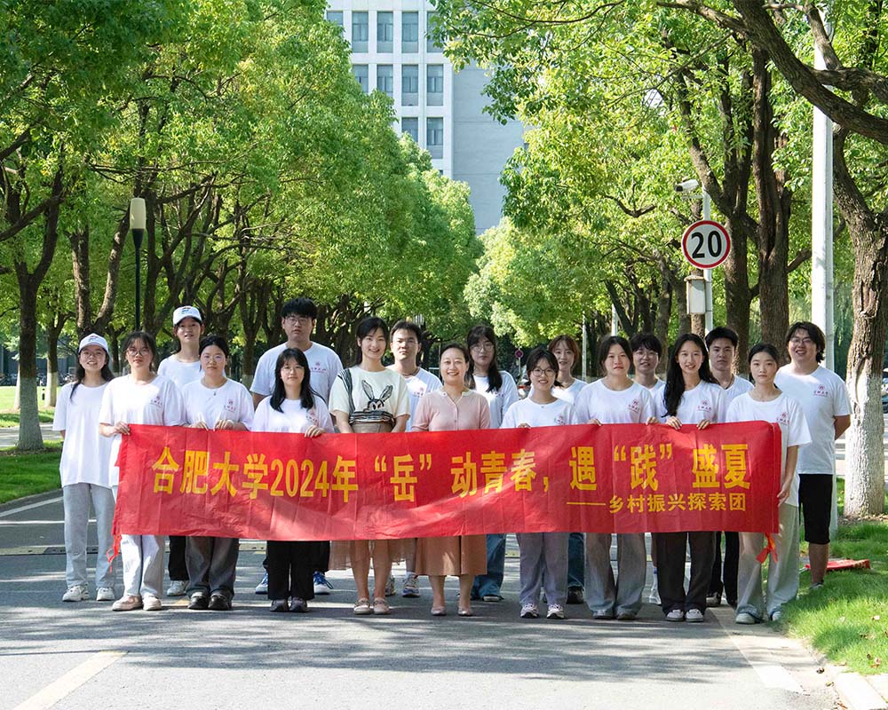 聚青年力量 助鄉村振興——合肥大學“岳”動青春，遇“踐”盛夏實踐隊赴安慶岳西開展社會實踐