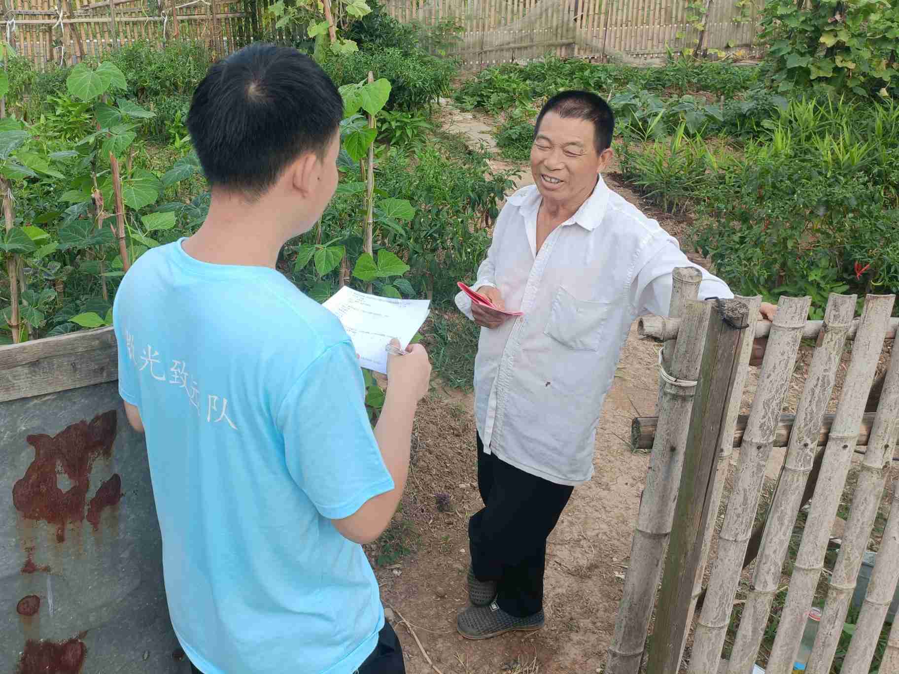 湖財(cái)微光致遠(yuǎn)隊(duì):開展西湖潭村集體用地入市效益問卷調(diào)