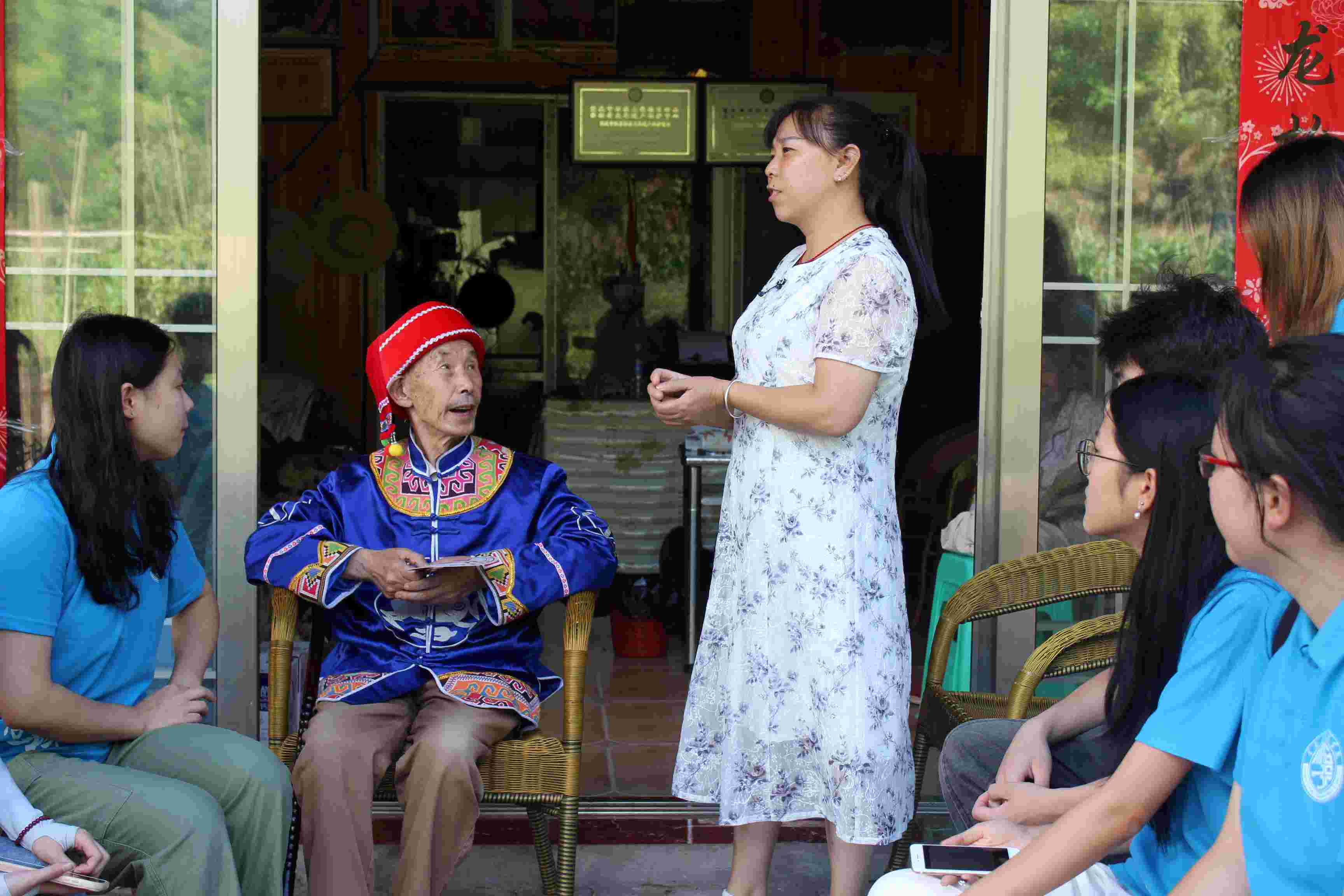 重人科學子三下鄉：尋非遺之聲，承啰調之樂